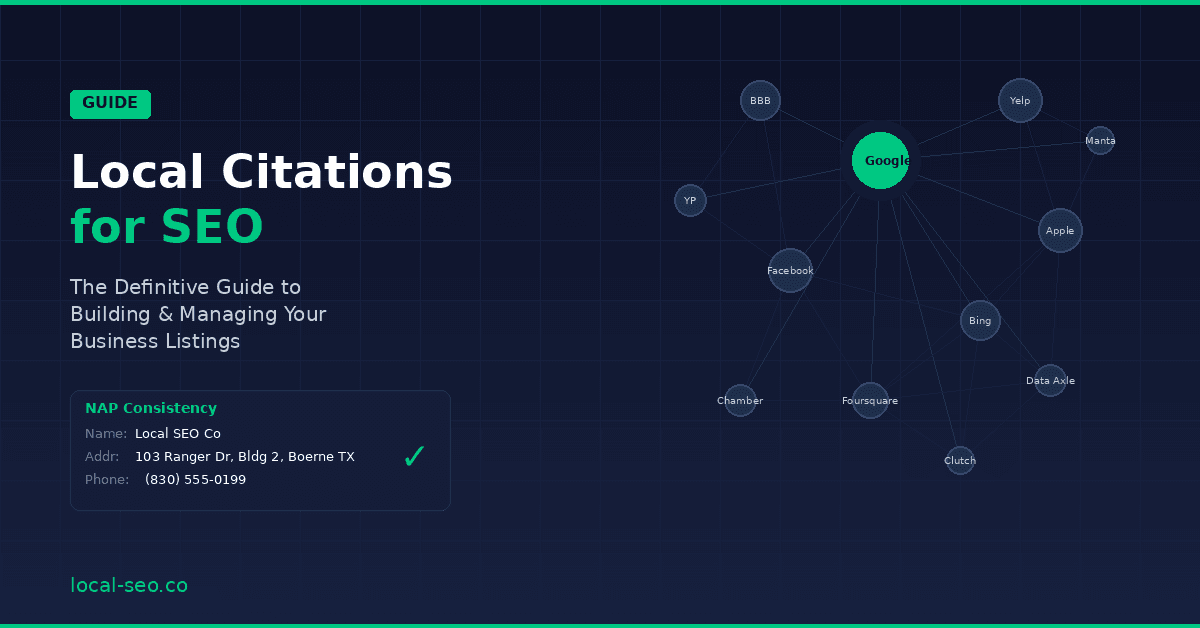 Local Citations for SEO: The Definitive Guide to Building, Managing, and Fixing Your Business Listings